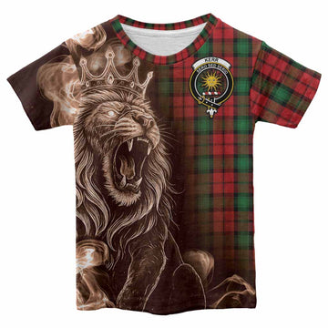 Kerr Tartan Kid T-shirt Roaring Lion Heritage