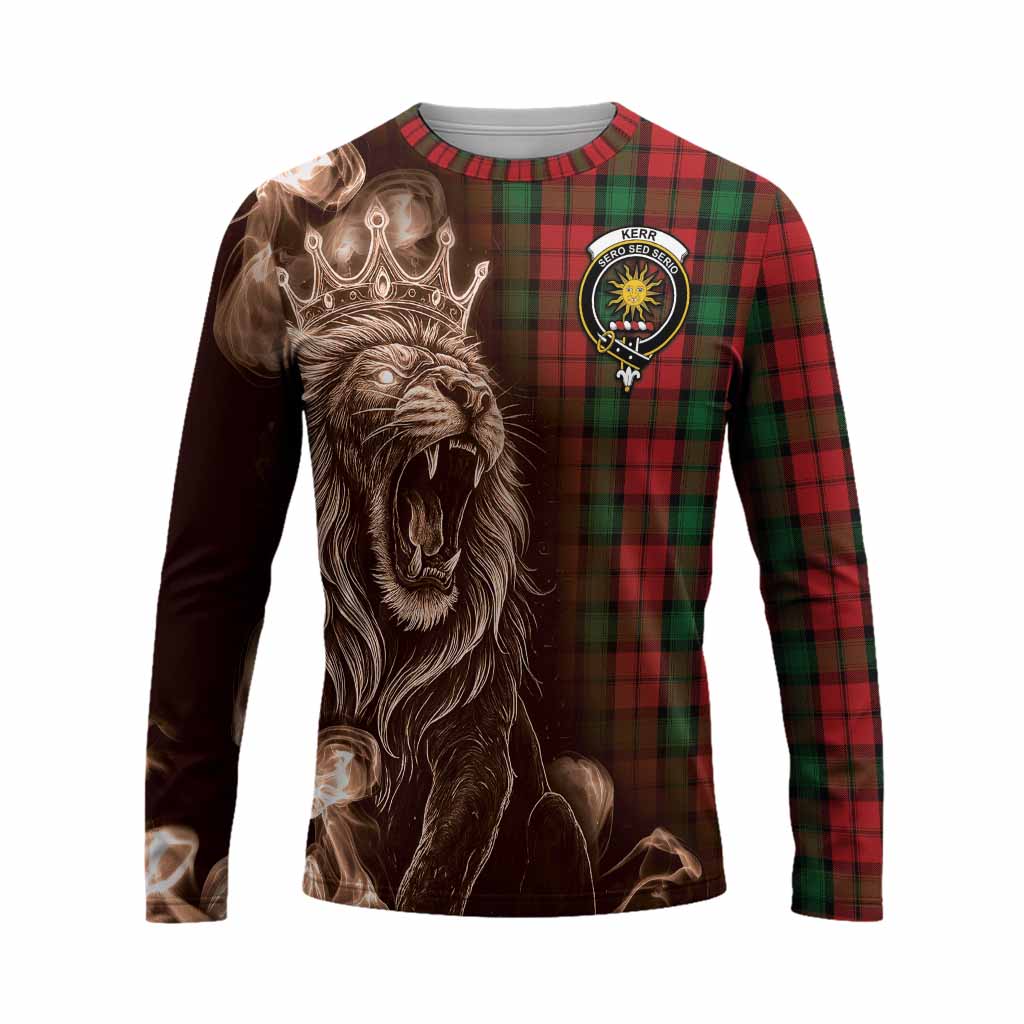Kerr Tartan Long Sleeve T-Shirt Roaring Lion Heritage