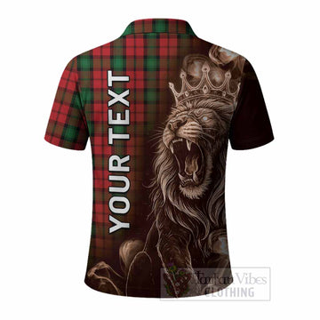 Kerr Tartan Polo Shirt Roaring Lion Heritage