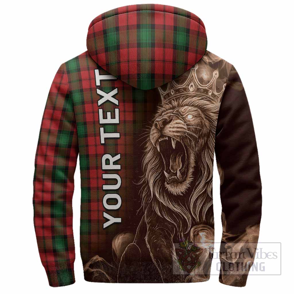 Kerr Tartan Sherpa Hoodie Roaring Lion Heritage