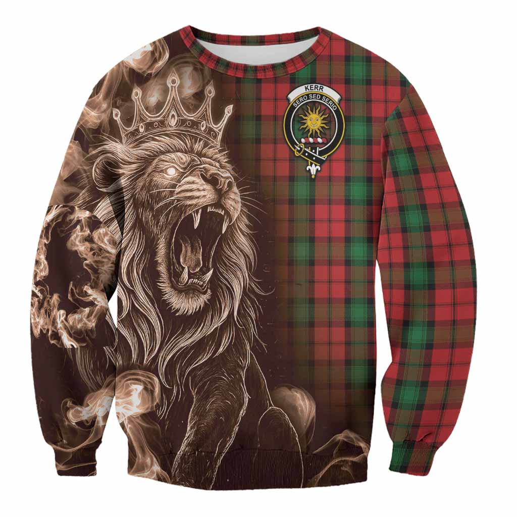 Kerr Tartan Sweatshirt Roaring Lion Heritage