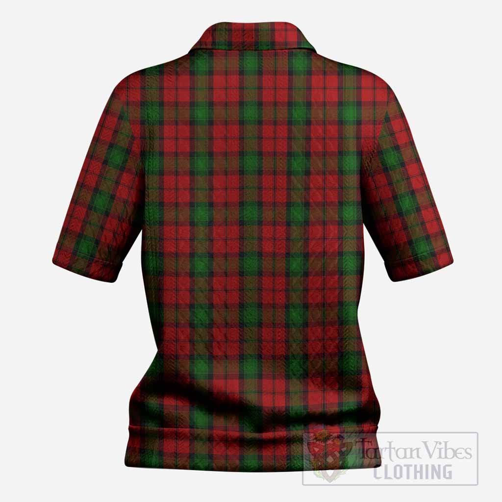 Kerr Tartan Women’s Polo Sweater Top
