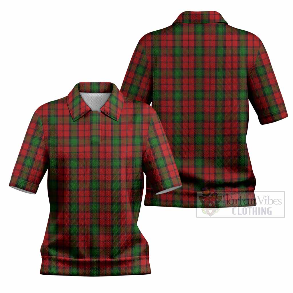 Kerr Tartan Women’s Polo Sweater Top