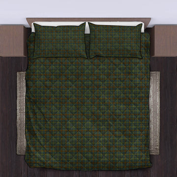 Kerry Tartan Quilt Bed Set King - Tartan Vibes Clothing