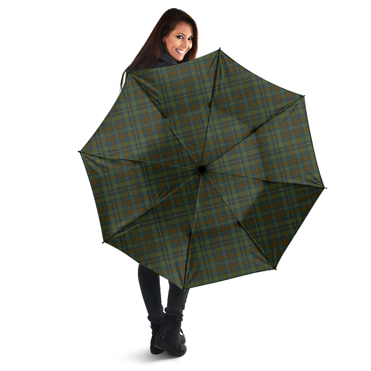 Kerry Tartan Umbrella - Tartan Vibes Clothing