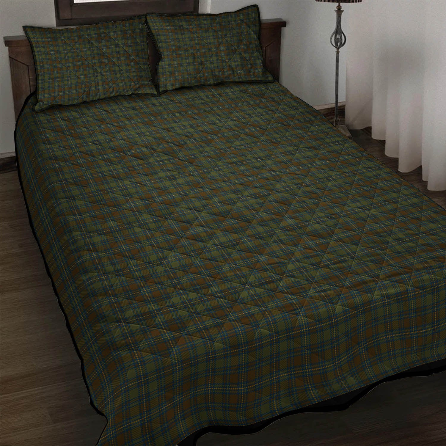 Kerry Tartan Quilt Bed Set - Tartan Vibes Clothing