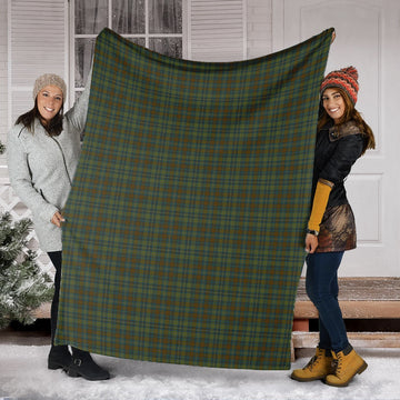 Kerry County Ireland Tartan Blanket