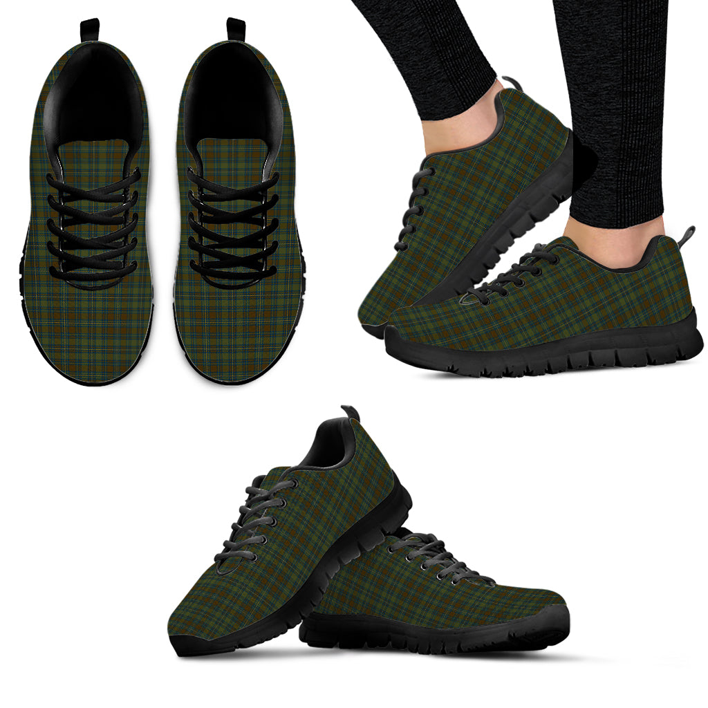 Kerry County Ireland Tartan Sneakers - Tartan Vibes Clothing