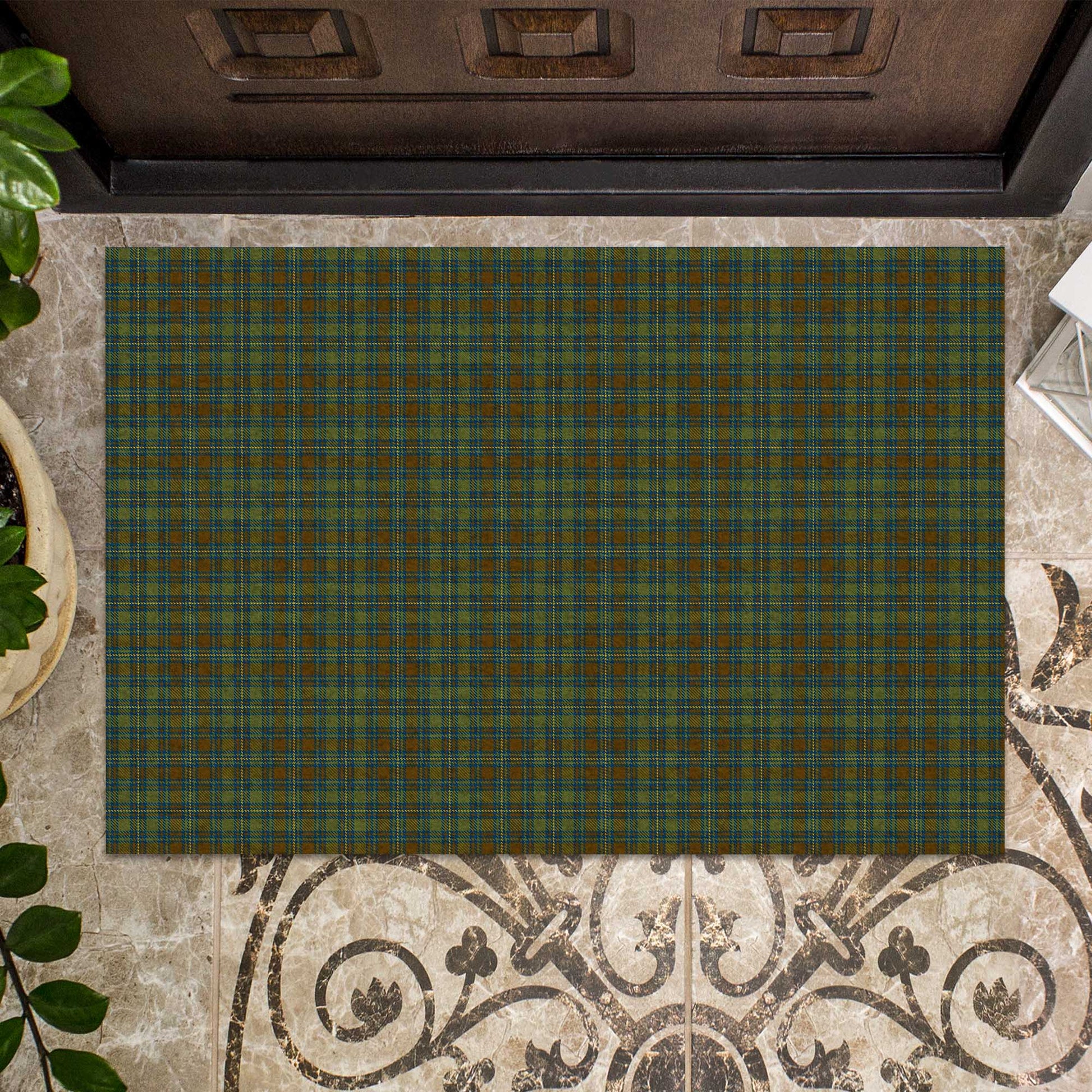 Kerry Tartan Rubber Doormat - Tartan Vibes Clothing