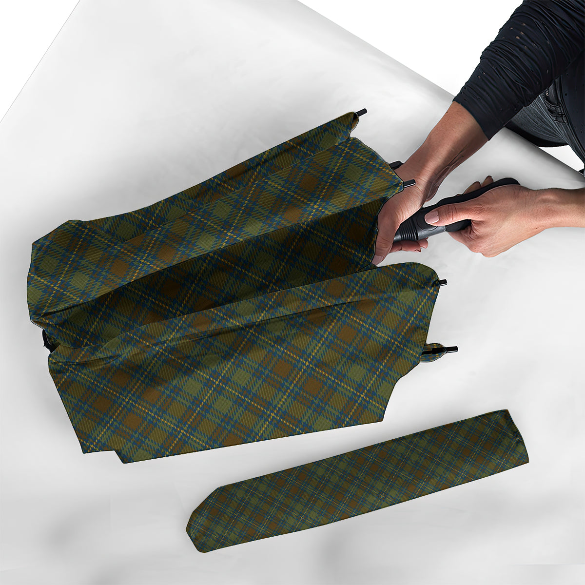 Kerry Tartan Umbrella - Tartan Vibes Clothing
