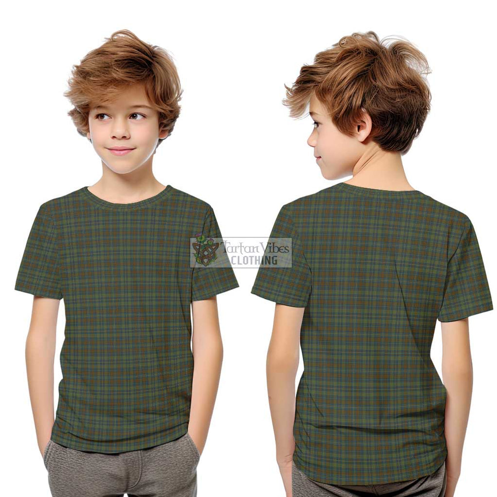Kerry County Ireland Tartan Kid T-Shirt Youth XL Size14 - Tartan Vibes Clothing