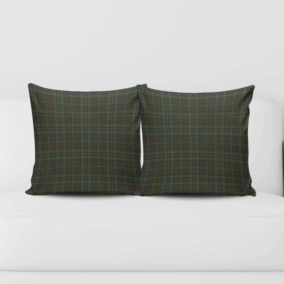 Kerry County Ireland Tartan Pillow Cover Rectangle Pillow Cover 51*91cm - Tartan Vibes Clothing