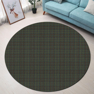 Kerry County Ireland Tartan Round Rug