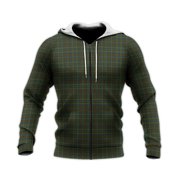 Kerry County Ireland Tartan Knitted Hoodie