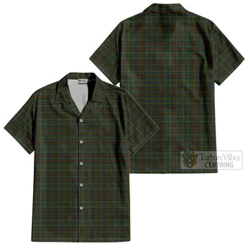 Kerry County Ireland Tartan Cotton Hawaiian Shirt