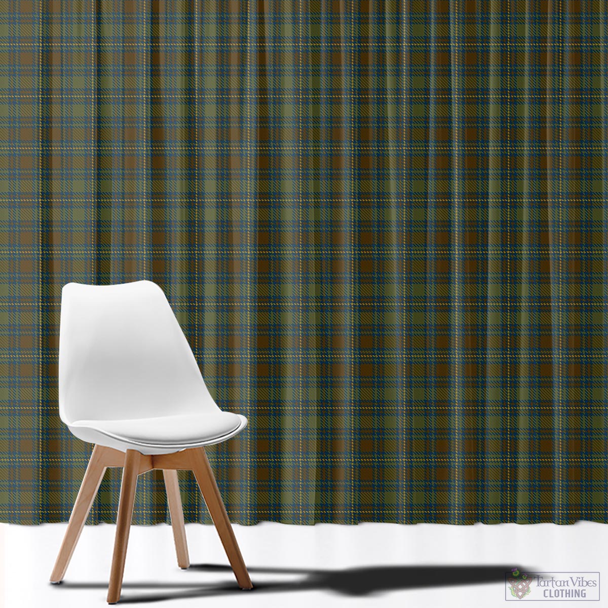 Kerry County Ireland Tartan Window Curtain - Tartan Vibes Clothing