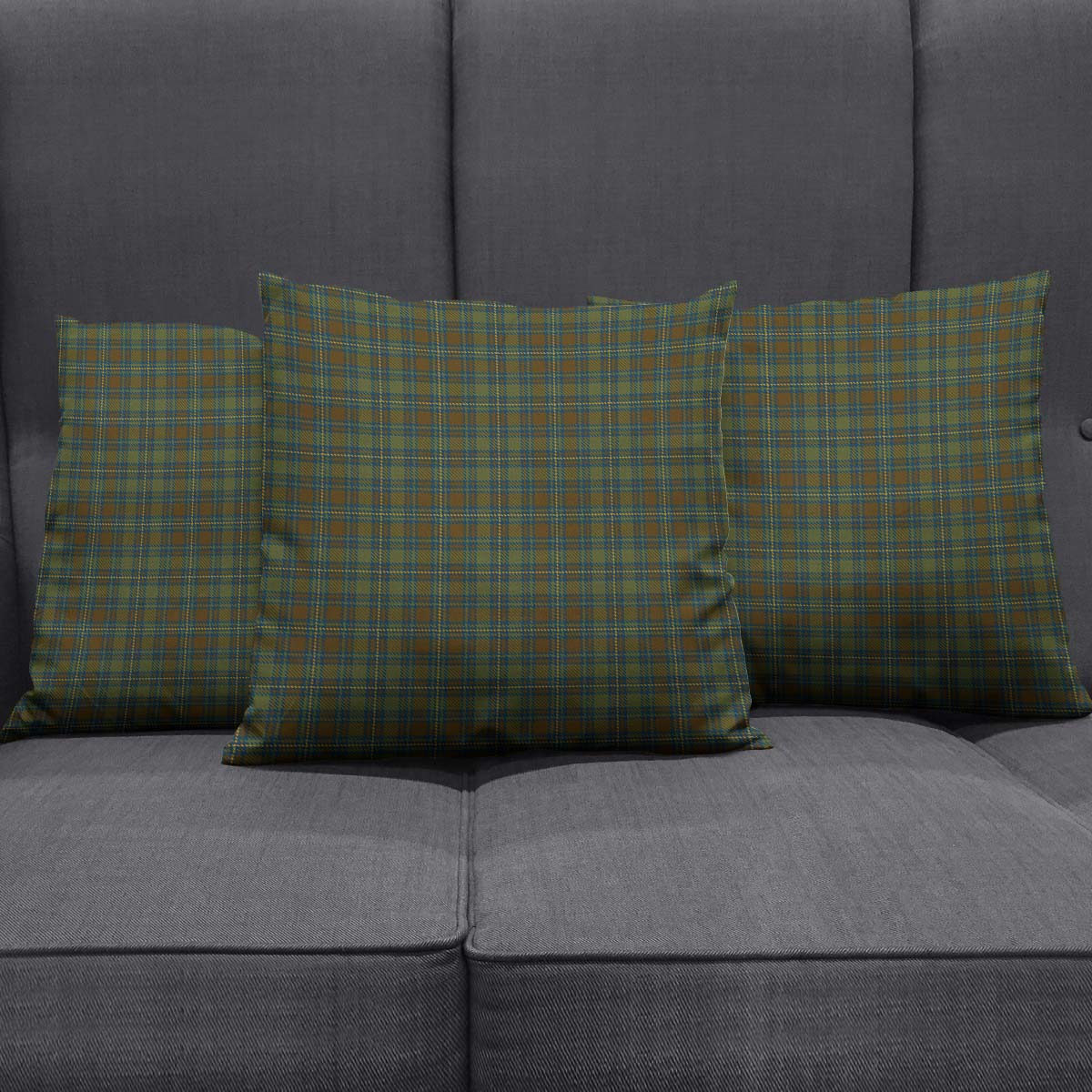 Kerry County Ireland Tartan Pillow Cover - Tartan Vibes Clothing