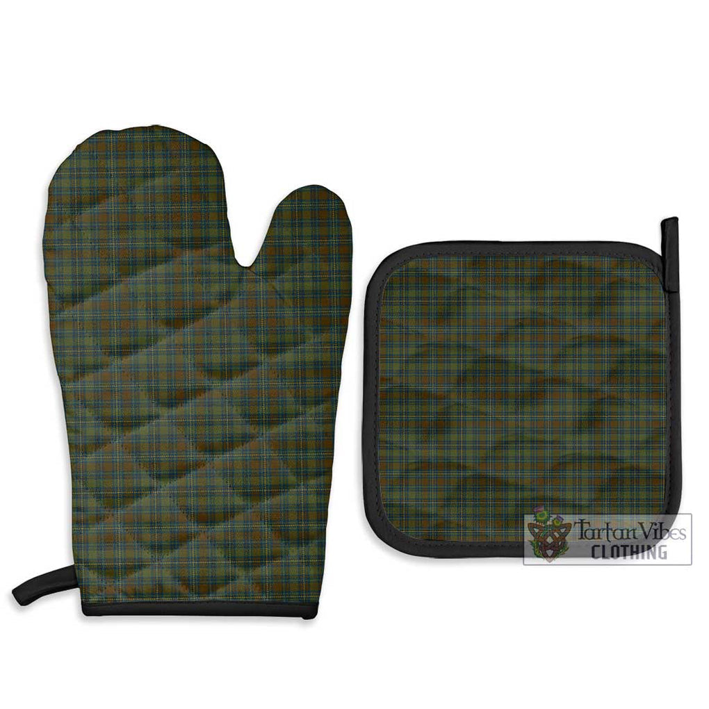 Kerry County Ireland Tartan Combo Oven Mitt & Pot-Holder - Tartan Vibes Clothing