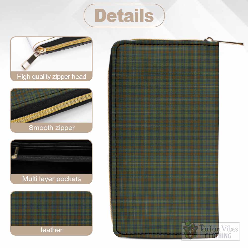 Kerry County Ireland Tartan Women's Leather Wallet - Tartan Vibes Clothing