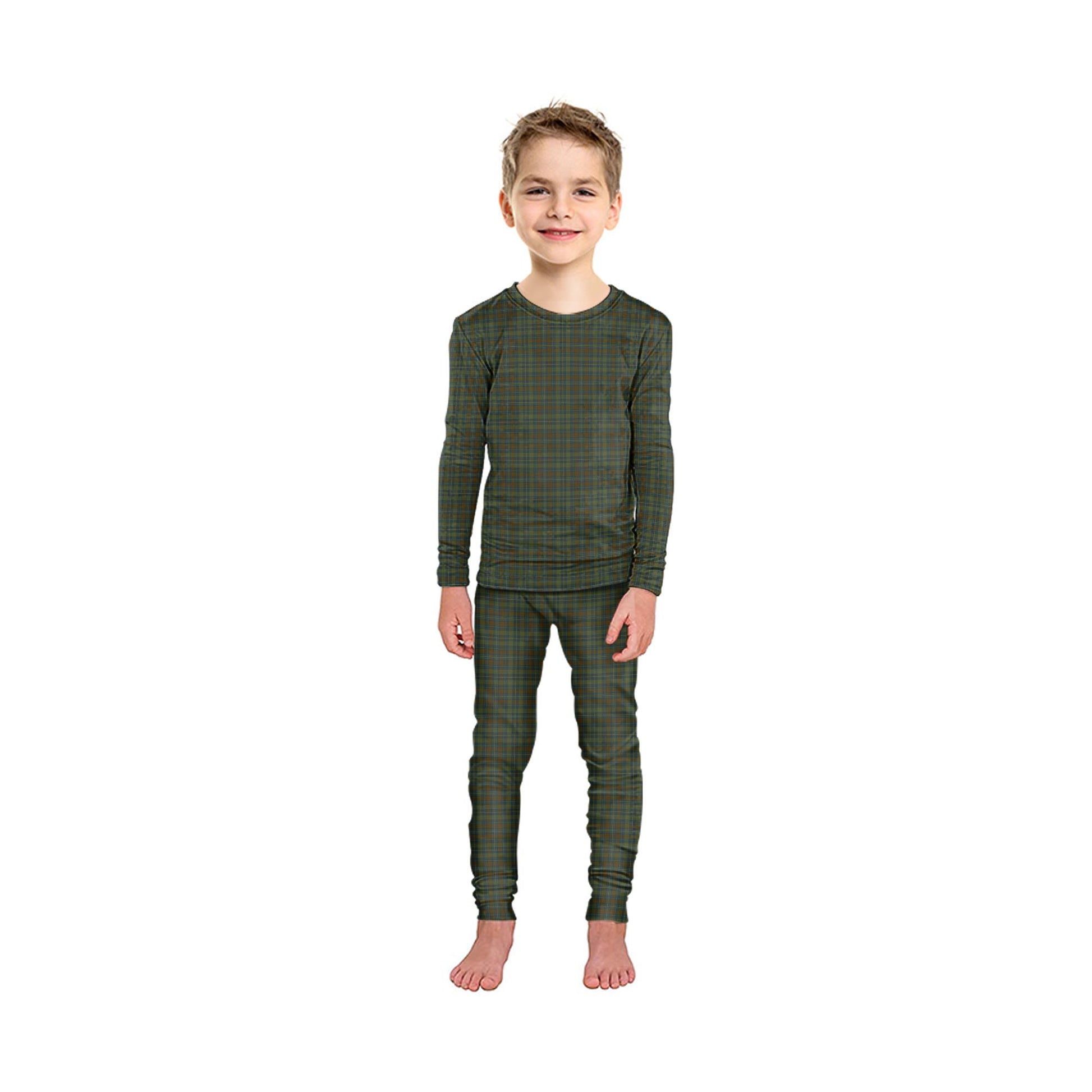 Kerry County Ireland Tartan Pajamas Family Set - Tartan Vibes Clothing