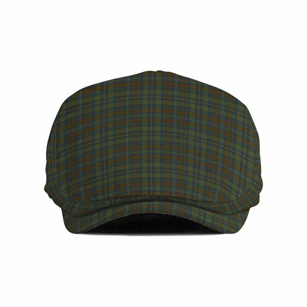 Kerry County Ireland Tartan Jeff Cap, Tartan Flat Cap