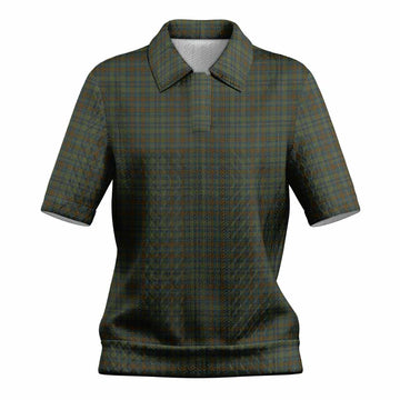 Kerry County Ireland Tartan Women’s Polo Sweater Top