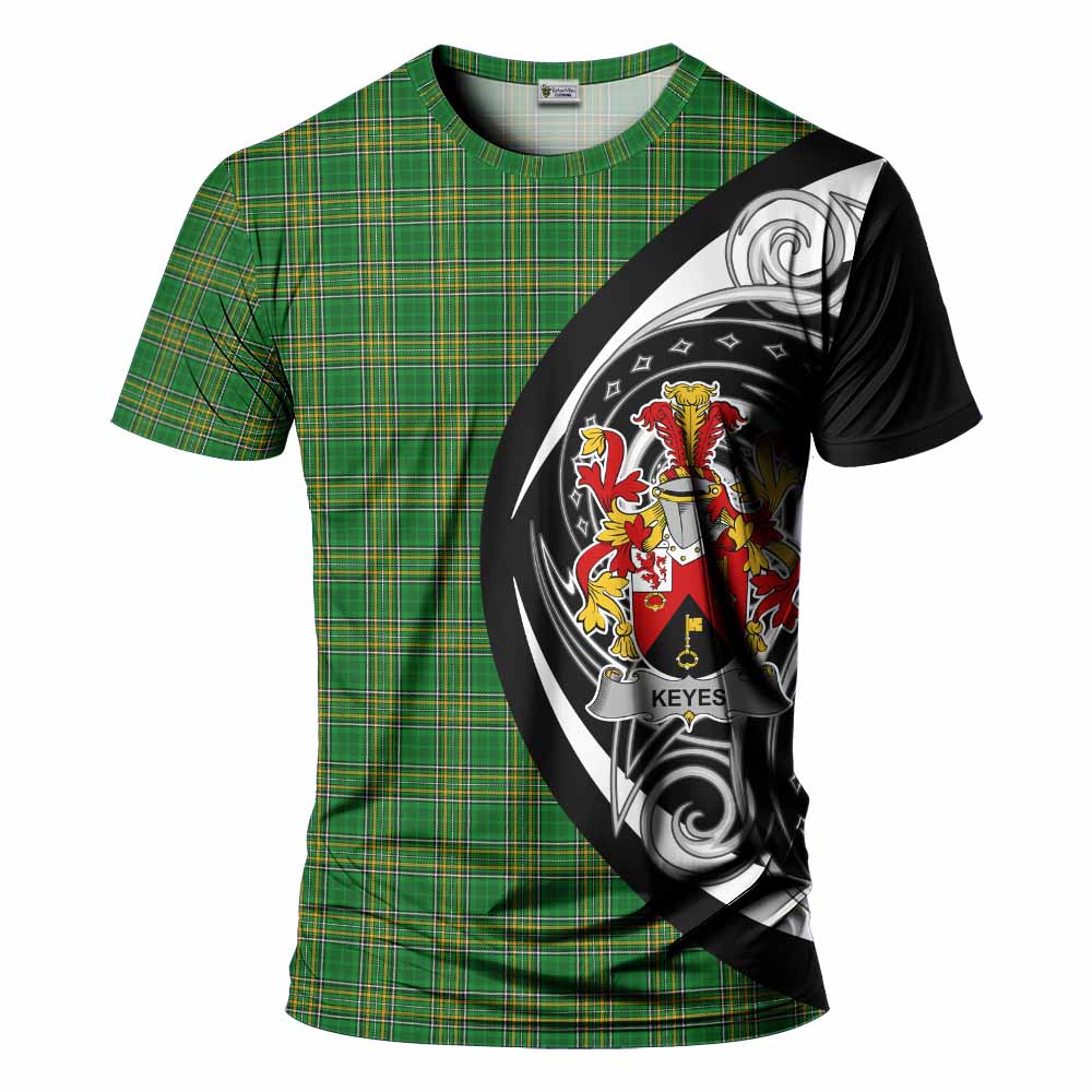 Keyes Irish Clan T-Shirt Celtic Circle Style Kid's Shirt - Tartan Vibes Clothing