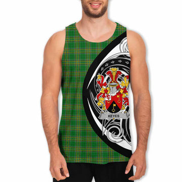 Keyes Irish Clan Men's Tank Top Celtic Circle Style