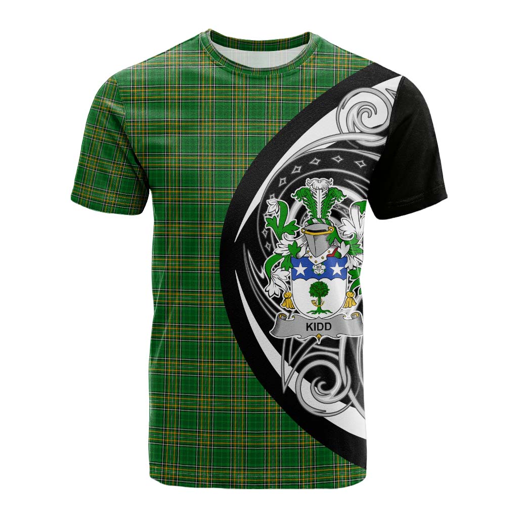 Kidd Irish Clan Cotton T-shirt Celtic Circle Style Kid's Shirt - Tartan Vibes Clothing