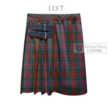 Kidd Tartan Men's Pleated Skirt - Fashion Casual Retro Scottish Kilt Style