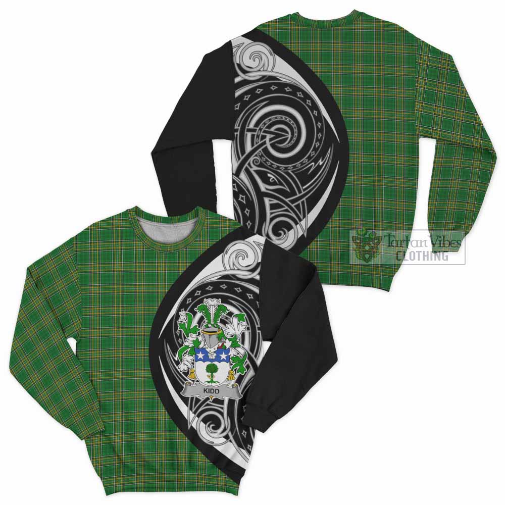 Kidd Irish Clan Sweatshirt Celtic Circle Style - Tartan Vibes Clothing