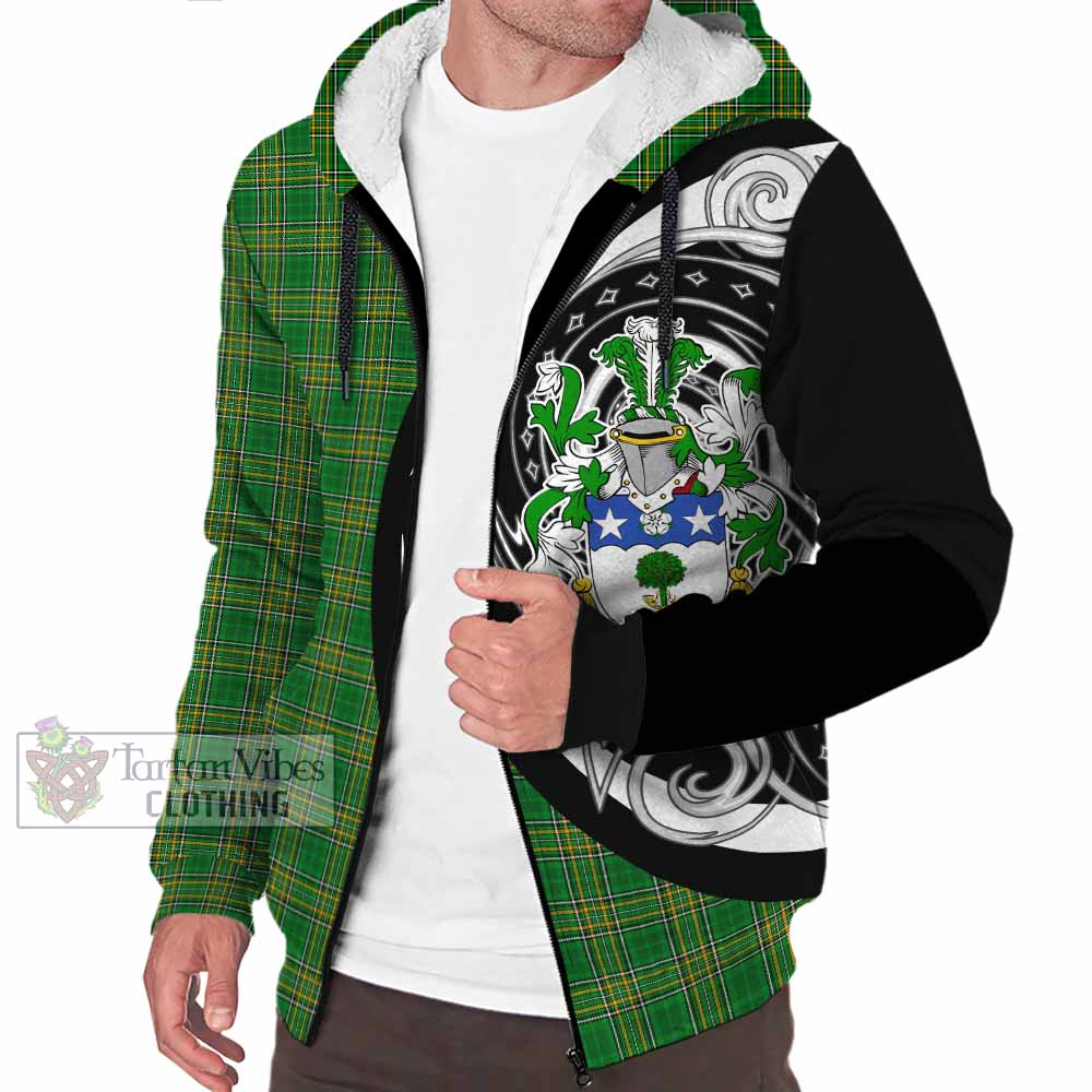 Kidd Irish Clan Sherpa Hoodie Celtic Circle Style - Tartan Vibes Clothing