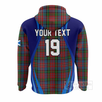 Kidd Scotland Football Tartan Hoodie Lion Mascot Go Scottish