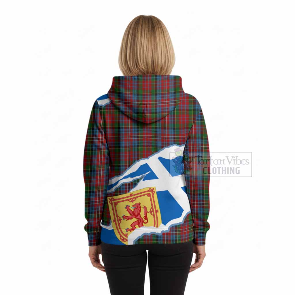 Kidd Scotland Football Tartan Hoodie We'll Be Coming