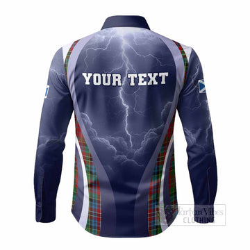 Kidd Scotland Football Tartan Long Sleeve Button Shirts Scotland On Tour Trophy Style