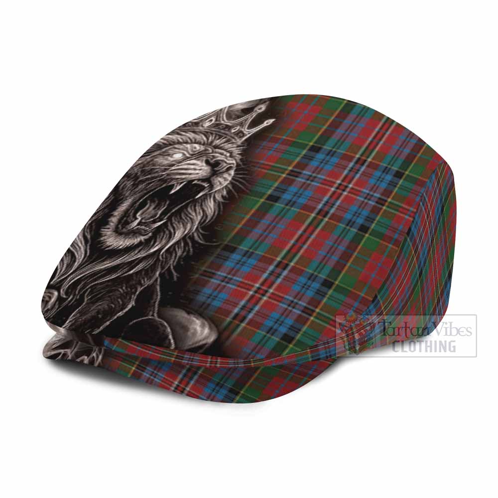 Kidd Tartan Flat Cap, Jeff Cap Roaring Lion Heritage
