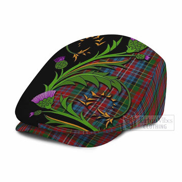 Kidd Tartan Flat Cap, Jeff Cap Scottish Thistle Pride Heritage Art