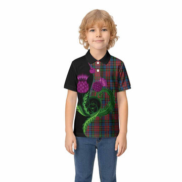 Kidd Tartan Kid Polo Shirt Traditional Scottish Thistle