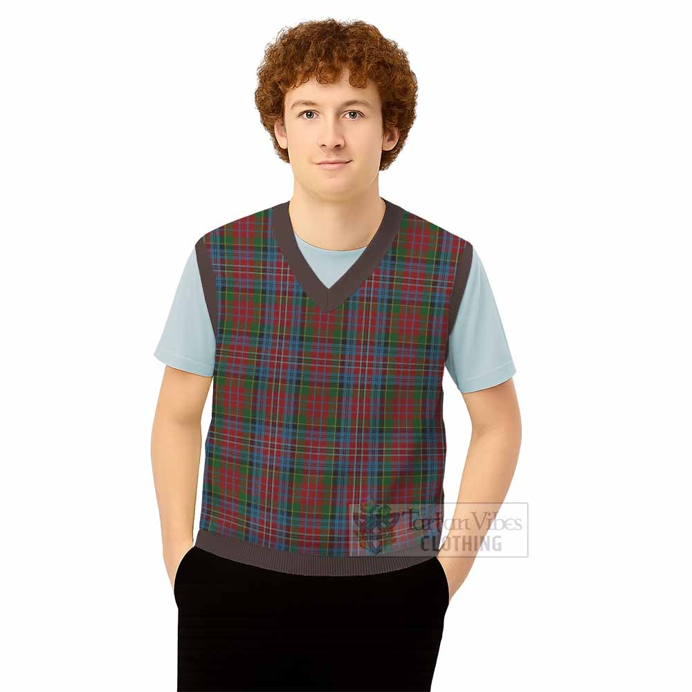 Kidd Tartan Knitted V-Neck Vest - Tartan Vibes Clothing