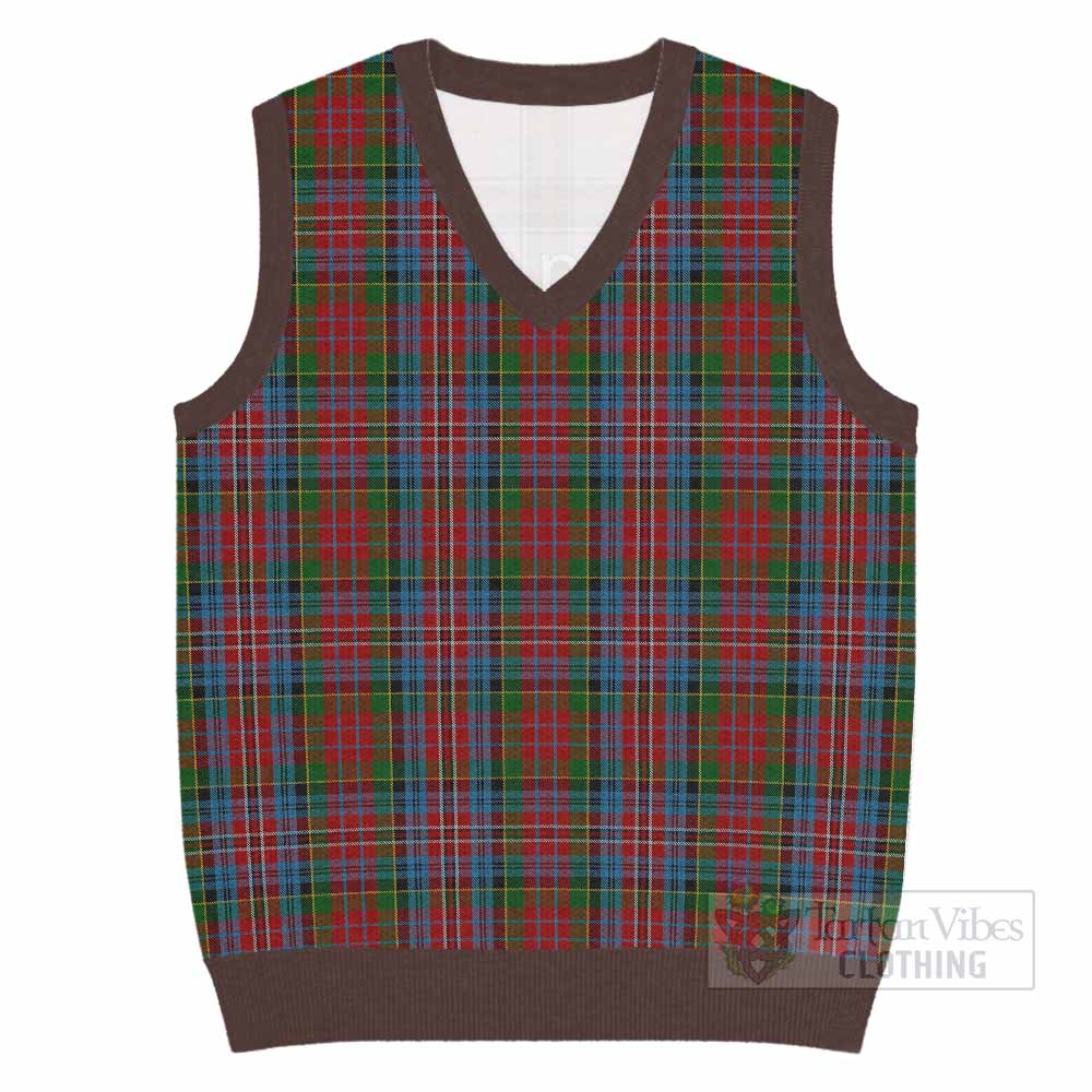 Kidd Tartan Knitted V-Neck Vest - Tartan Vibes Clothing