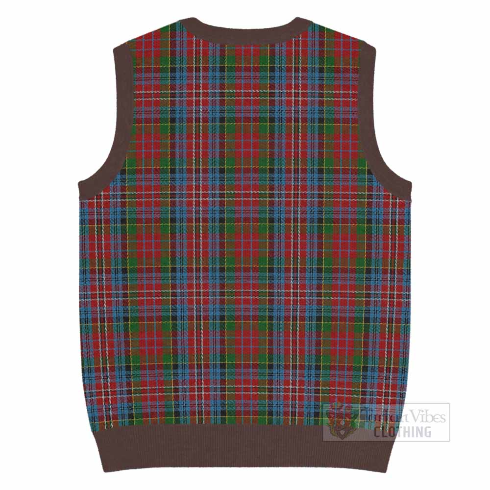 Kidd Tartan Knitted V-Neck Vest - Tartan Vibes Clothing