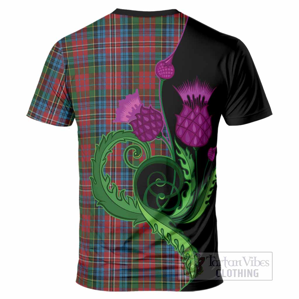 Kidd Tartan T-Shirt Traditional Scottish Thistle