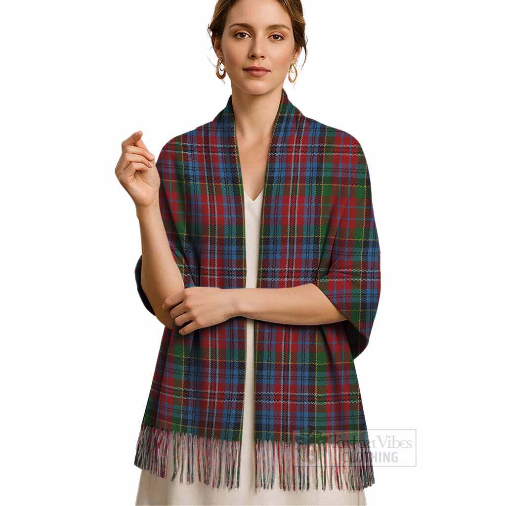 Kidd Tartan Tassel Scarf Tassel Scarf One Size 200cm x 70cm (78.7in x 27.6in) - Tartan Vibes Clothing