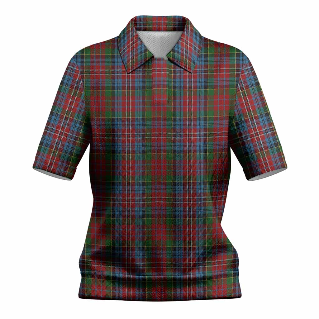 Kidd Tartan Women’s Polo Sweater Top