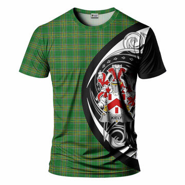 Tartan Vibes Clothing Kiely Irish Clan T-Shirt Celtic Circle Style