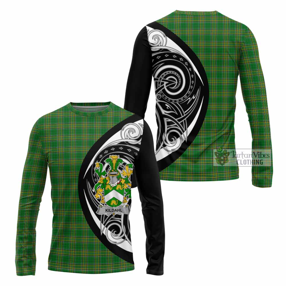 Kildahl Irish Clan Long Sleeve T-Shirt Celtic Circle Style - Tartan Vibes Clothing