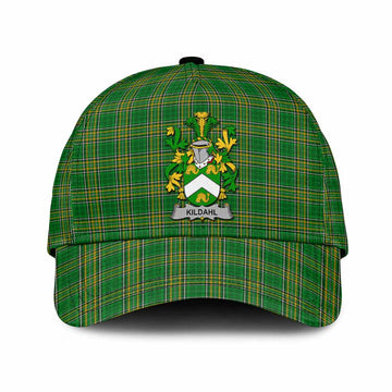 Kildahl Irish Clan Tartan Classic Cap with Coat of Arms