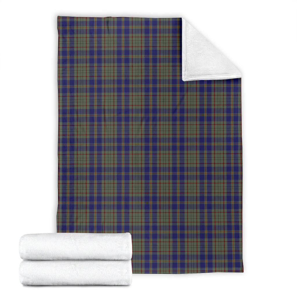 Kildare County Ireland Tartan Blanket X-Large 59 x 79 inches 150 x 200 cm - Tartan Vibes Clothing