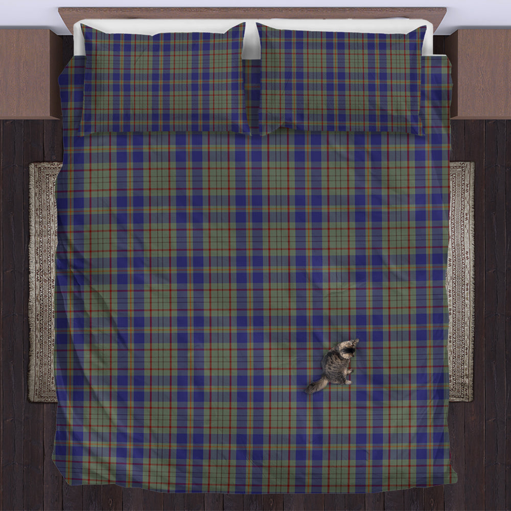 Kildare County Ireland Tartan Bedding Set UK Bedding Set - Tartan Vibes Clothing