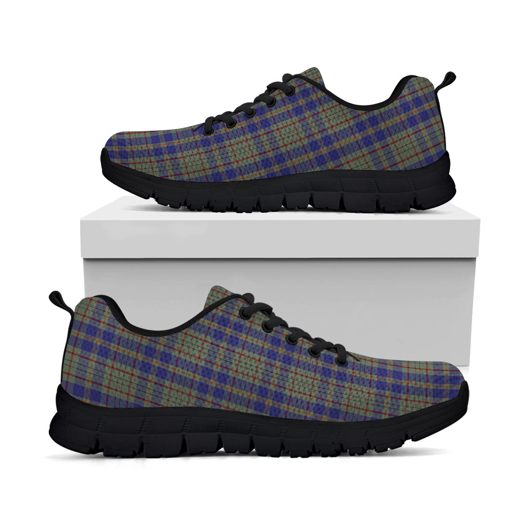 Kildare County Ireland Tartan Sneakers Kid's Sneakers - Tartan Vibes Clothing